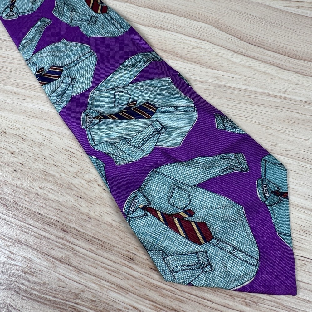 Vintage Polo Ralph Lauren Tie Silk 90's Preppy Sophisticated Luxury Old Money‎